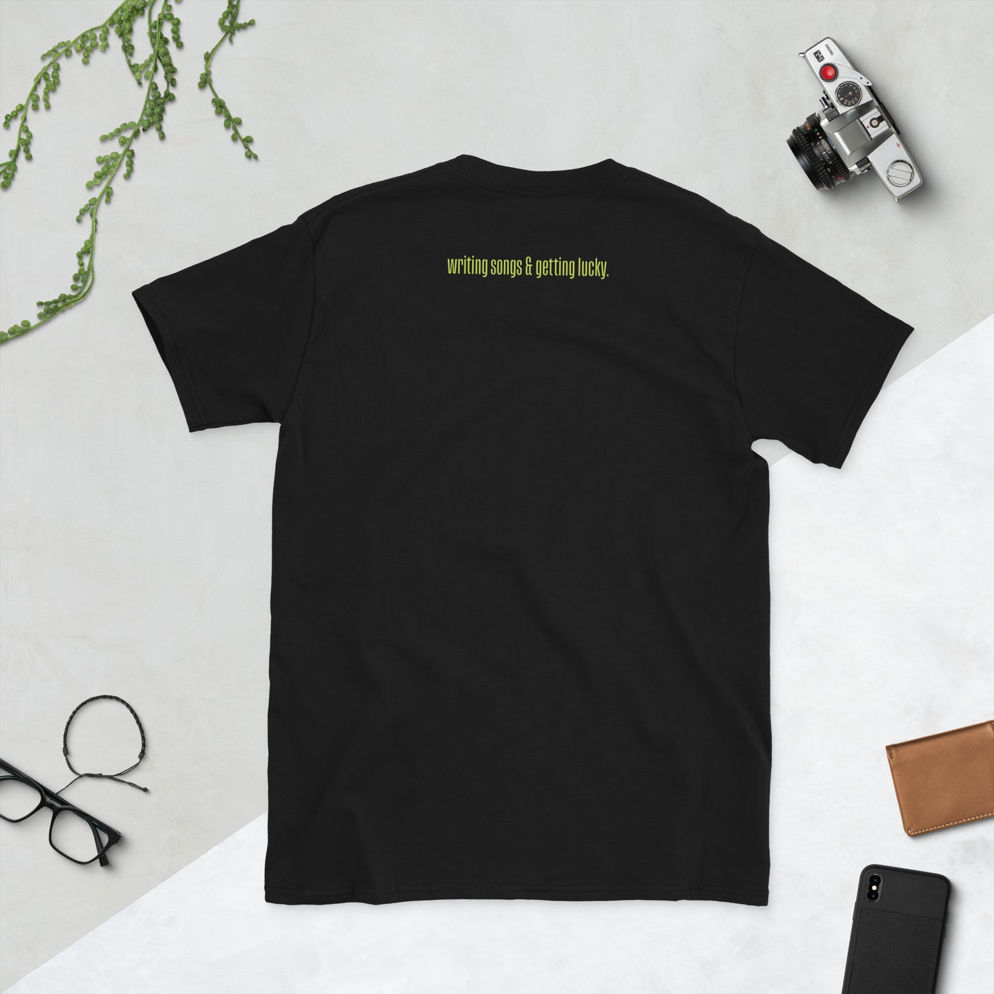 St. Paddy's Drop - [writing songs & getting lucky.] Short-Sleeve Unisex T-Shirt